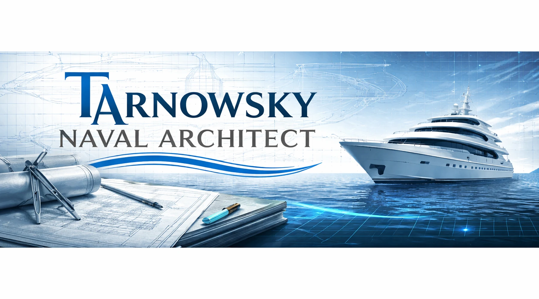 Tarnowsky naval architecture concept and blueprint